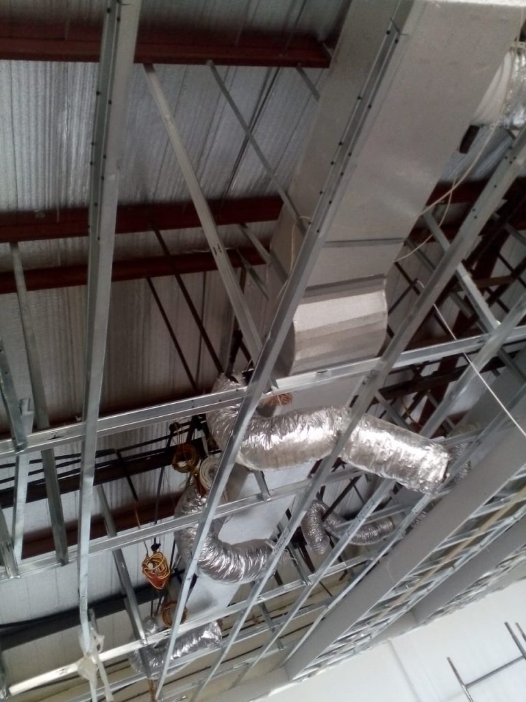 ducted ac installation